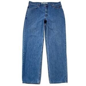 Harley Davidson Men's Biker Jeans Relaxed Fit Straight-Leg Denim Pants Sz 38x32
